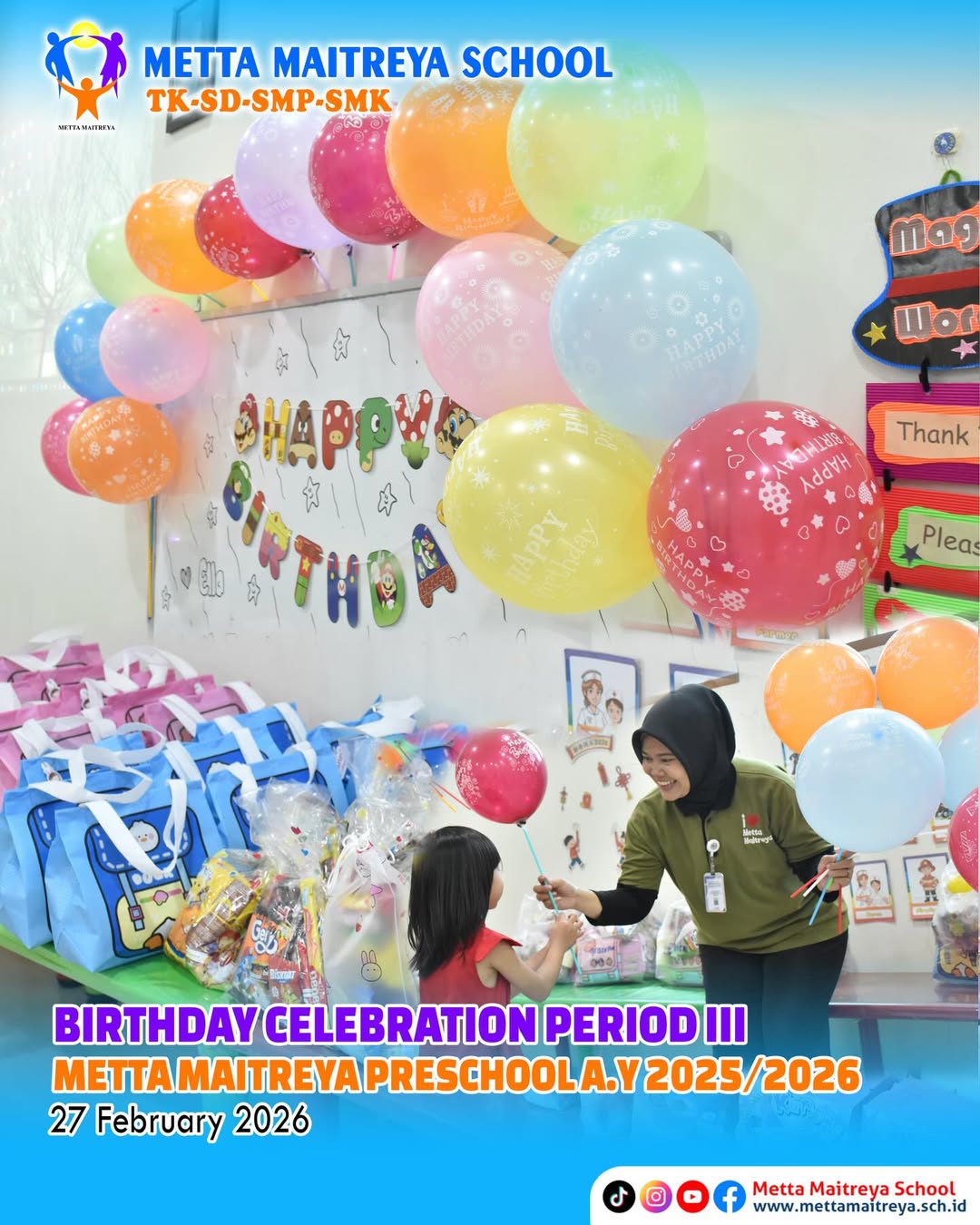 Birthday Celebration Period III – TK Metta Maitreya T.P. 2025/2026